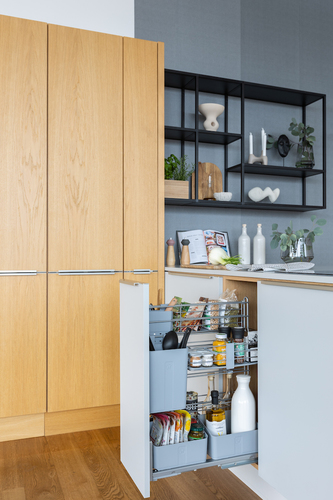 Meble z koszami do każdej kuchni - nowa Linia Arena Silver i jej zastosowanie w szafkach kuchennych